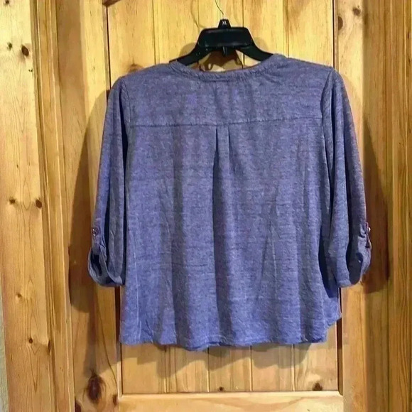 Christopher & Banks Three quarter length top - Picture 7 of 9